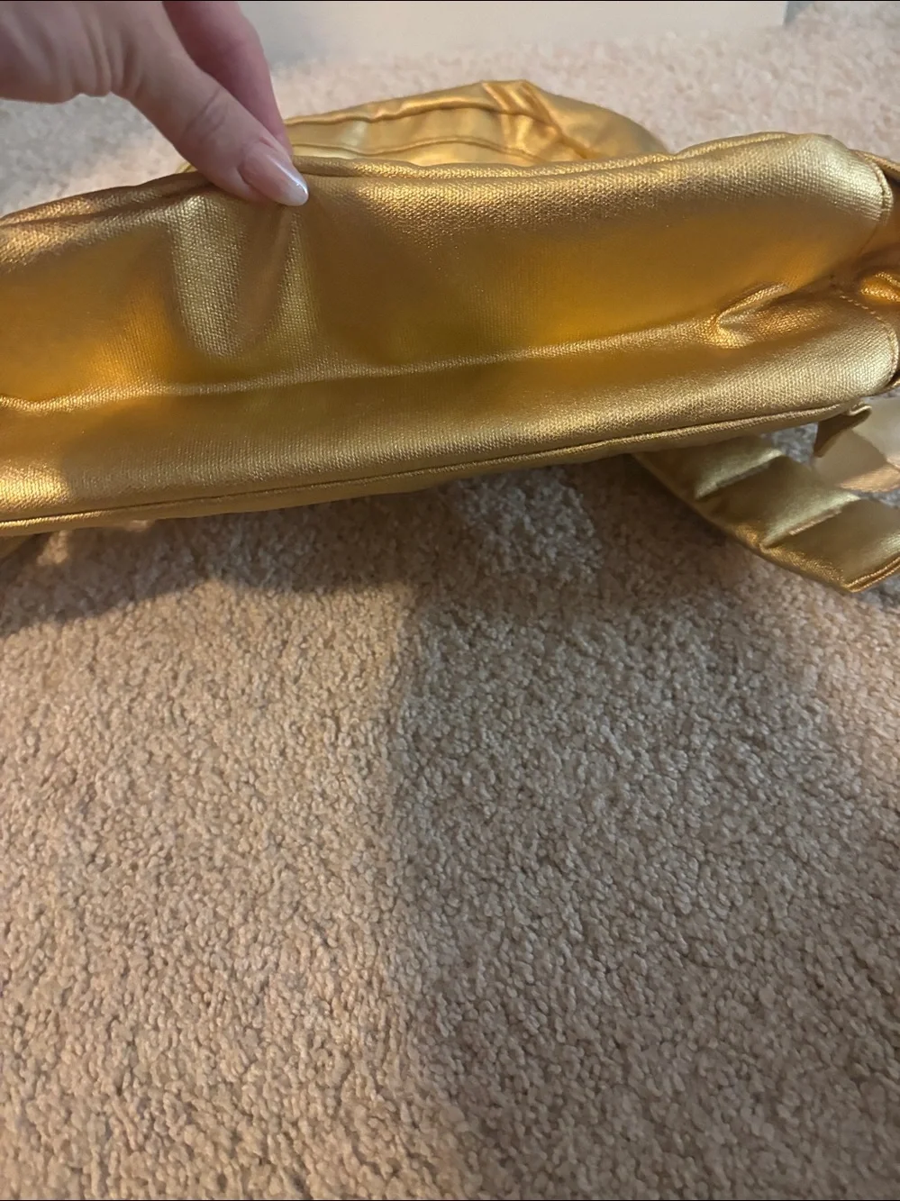 STATE Shimmery Gold Everyday Backpack